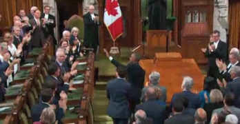 Entire Canadian Parliament chant 4 more years after Obama address (VIDEO)
