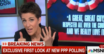 Rachel Maddow - New PPP poll troubling for Hillary Clinton (VIDEO)