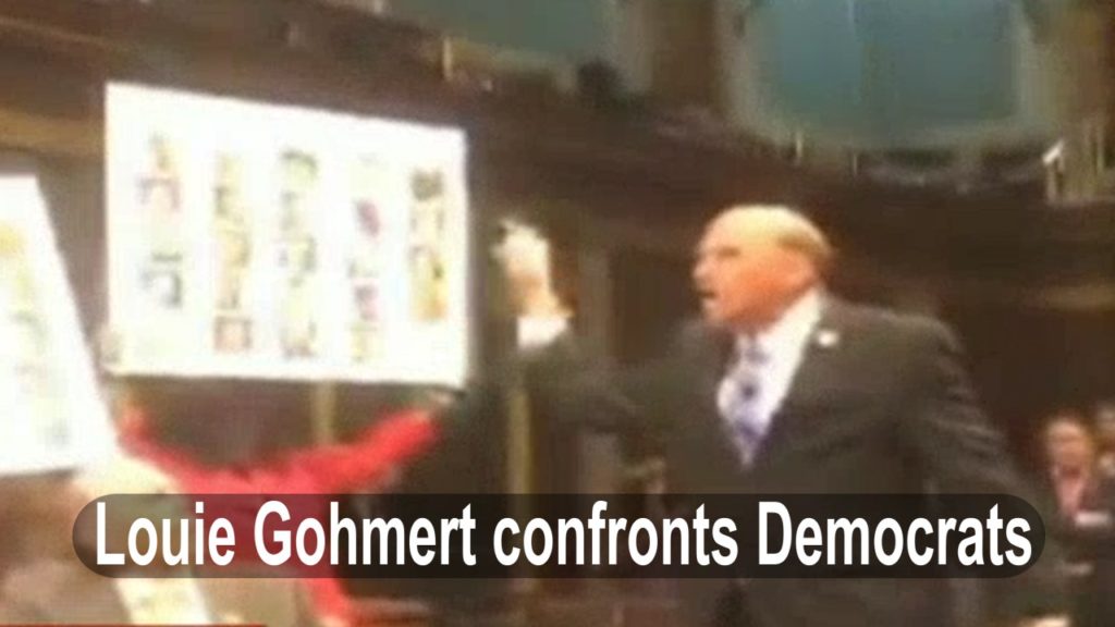 Republican Louie Gohmert verbally assault Democratic sit-in in Congress