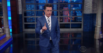 Stephen Colbert unveils one of Trump's secret weapons (VIDEO)