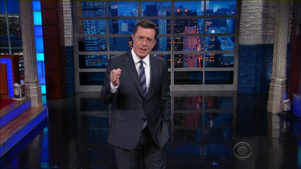 Stephen Colbert's take on the Democratic sit-in #‎NoBillNoBreak‬ (VIDEO)