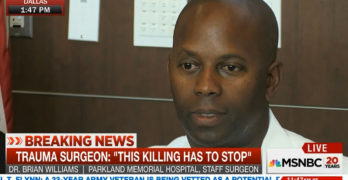 Black surgeon who care for Dallas police says he fears them (VIDEO)