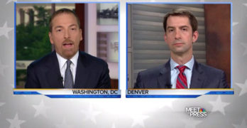 Chuck Todd to GOP Senator - Your foreign policy more Clinton than Trump (VIDEO)