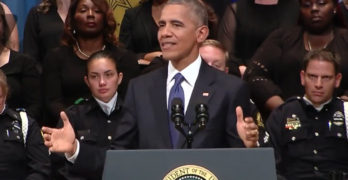President Obama's exceptional speech at Police Memorial