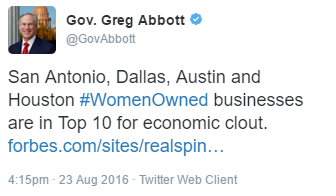  Report: Greg Abbott's Inaction Hurting Texas Economy
