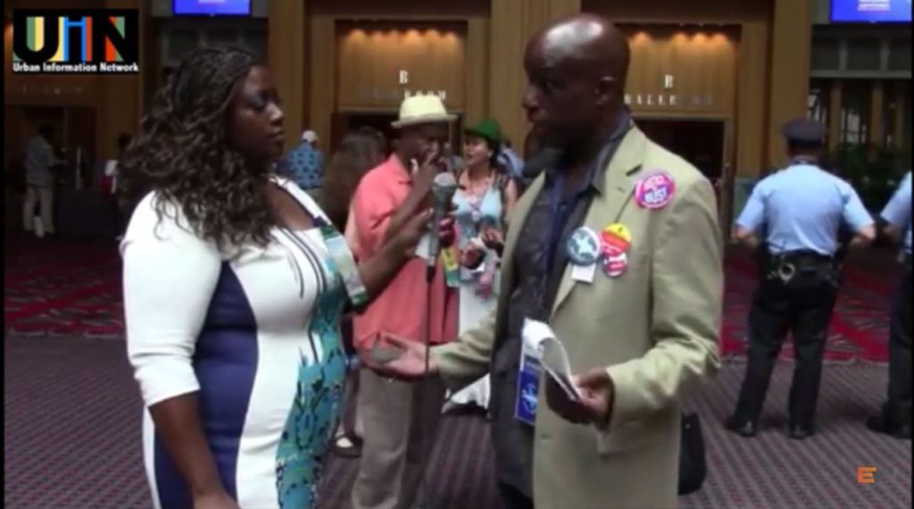 Egberto Willies interview with Detroit IPTV at Democratic National Convention