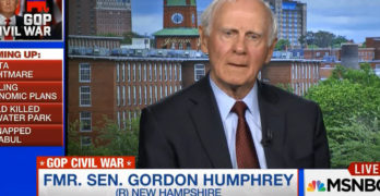 Former Republican Senator Gordon Humphrey calls on RNC to revoke Donald Trump's Presidential candidacy (VIDEO)