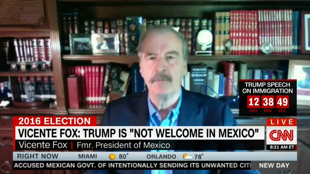 Fmr Mexican President slams Trump'visit: You are not welcomed here (VIDEO)