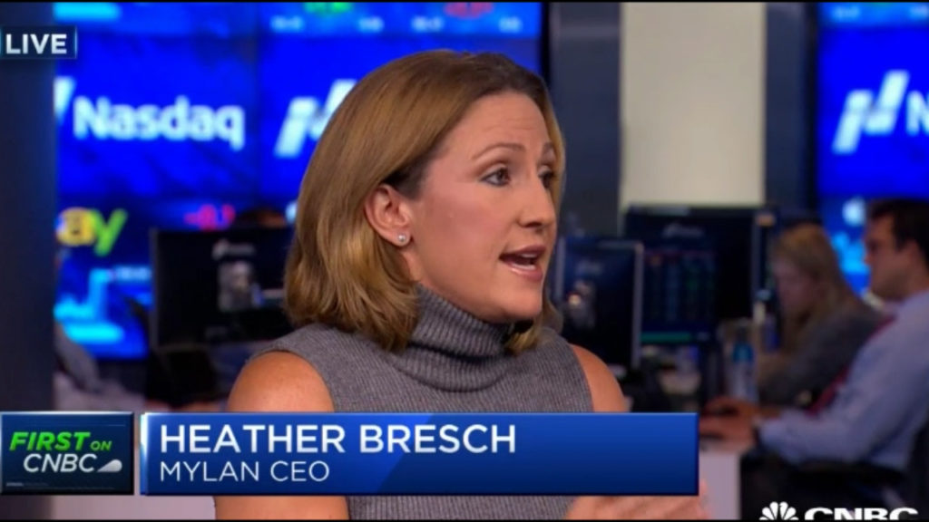 Mylan CEO Heather Bresch ,EpiPen maker, big fail explaining fleecing of Americans (VIDEO)