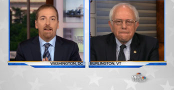 Bernie Sanders tells his voters why Clinton is the 'Superior Candidate' on Meet the Press (VIDEO)