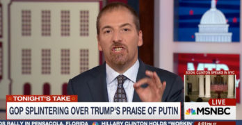Chuck Todd slams Trump for criticizing US Foreign Policy & Press on Russian State run TV (VIDEO)