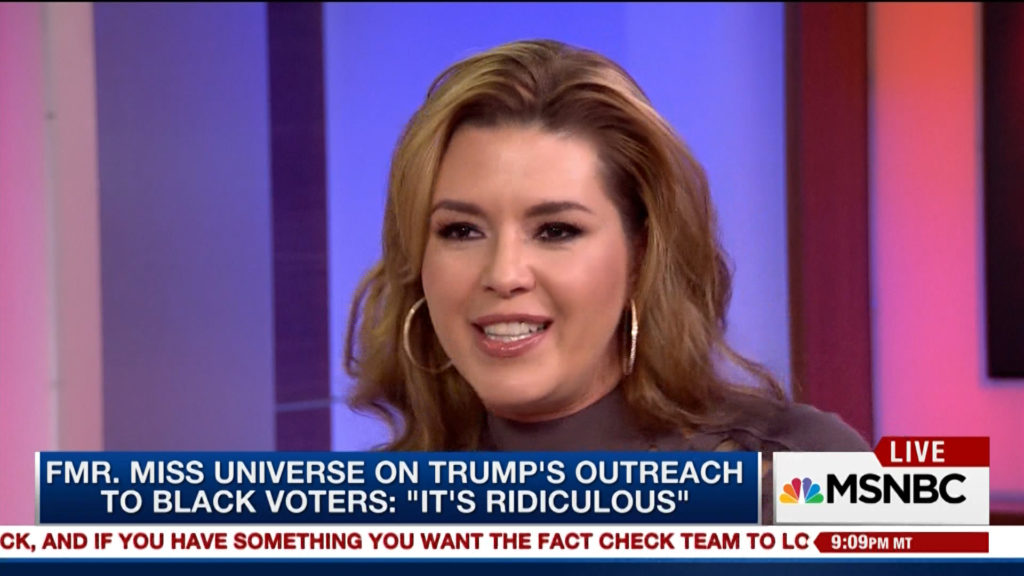 Miss Universe She deserves it - Lawrence O'Donnell's exposes Trump's campaign aided misogyny