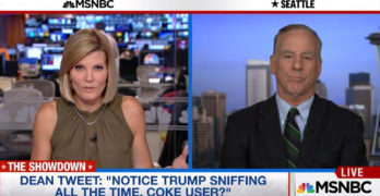 Howard Dean & others: Does Trump's snorting during debate suggest cocaine use? (VIDEO)