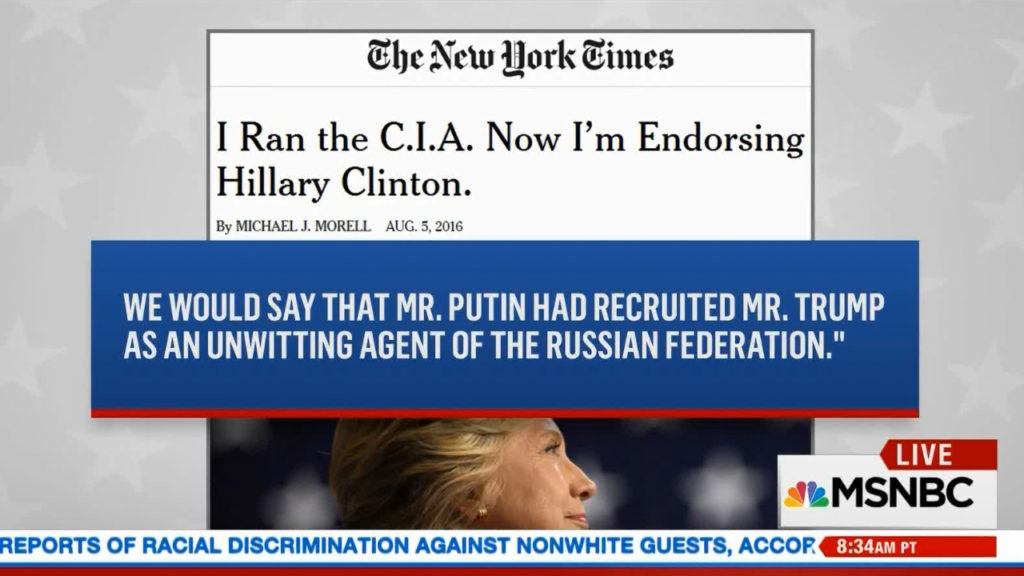 Is Donald Trump an 'unwitting agent of the Russian Federation' (VIDEO)