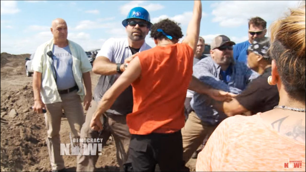 Mainstream Media ignores big oil violence against protesters Dakota Access Pipeline (VIDEO)