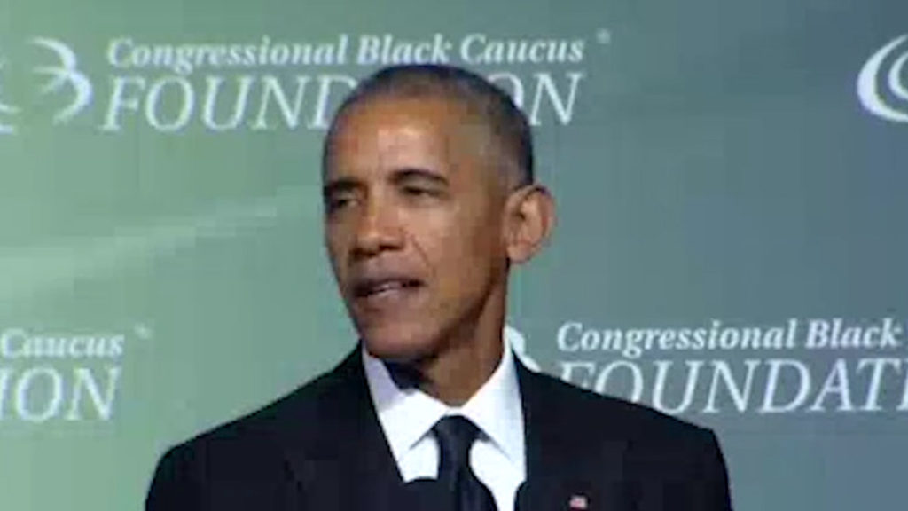 Obama speech at Congressional Black Caucus Foundation Dinner (VIDEO)