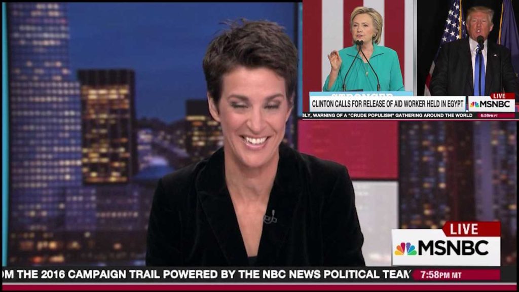 Rachel Maddow used Egyptian meeting to prove Hillary trumps Trump on strength (VIDEO)