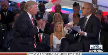 Trump disparaged and disrespected military brass at Commander-In-Chief Forum