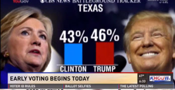 Early voting begins today & Clinton can win Texas - Important info here (VIDEO)