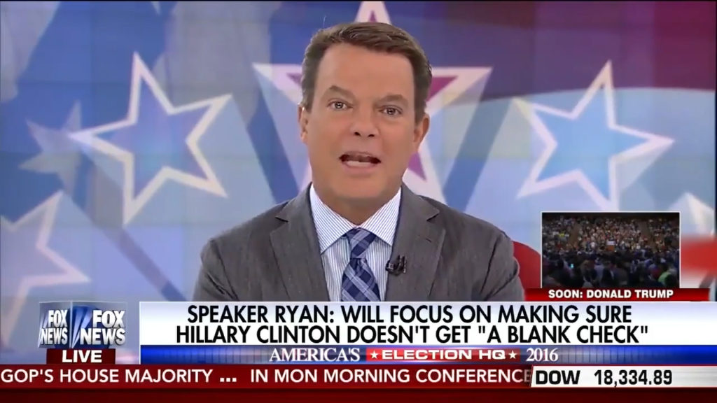 Fox News Shep Smith unloads on Donald Trump for appeasing his base