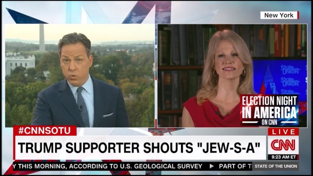 Kellyanne Conway goes ballistic as CNN Jake Tapper calls out racist Trumpians (VIDEO)