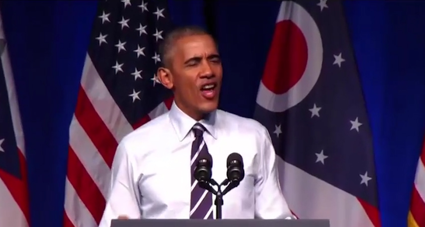 President Obama full speech in Columbus Ohio supporting Clinton and Strickland (VIDEO)