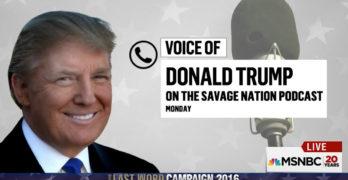 Trump on Right Wing Radio whining: Clinton too tough on Russia (VIDEO)