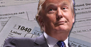 Donald Trump Federal Income tax taxes