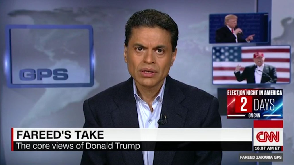 Impassioned Fareed Zakaria: Why Trump 'a danger to American democracy (VIDEO)