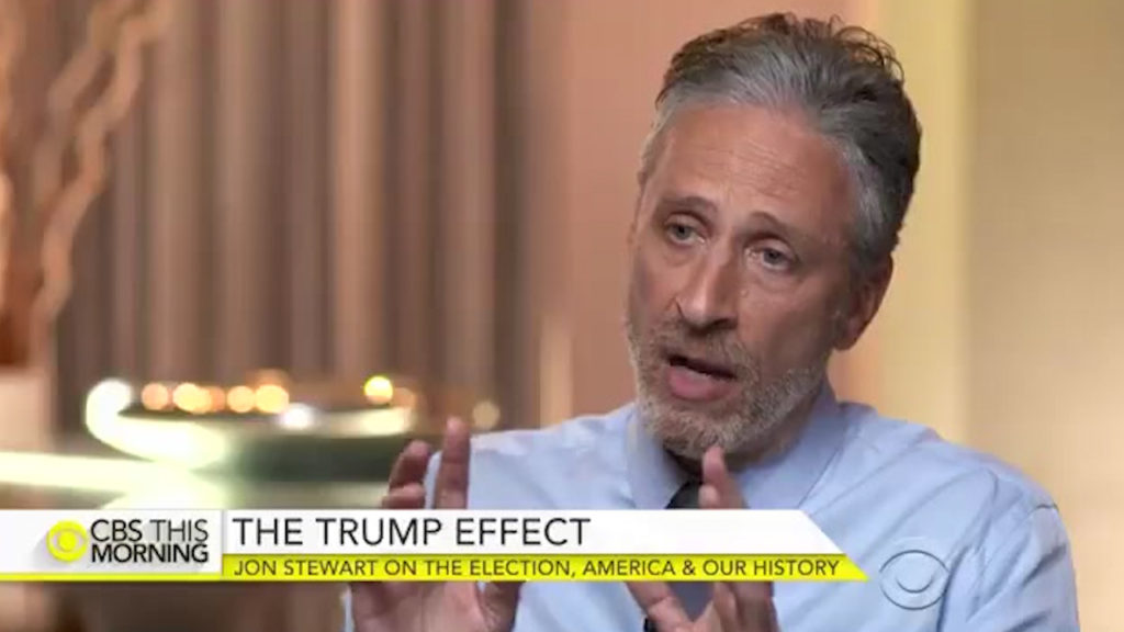 Jon Stewart on the question Trump never asked and a reality check (VIDEO)
