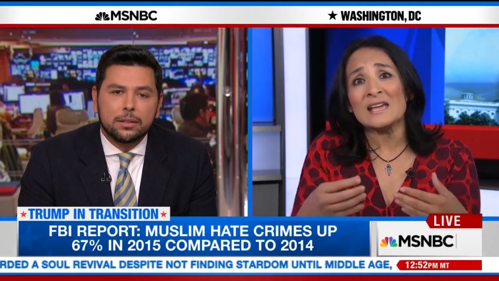 MSNBC Host grills Muslim Trump voter as she blames the aggrieved (VIDEO)