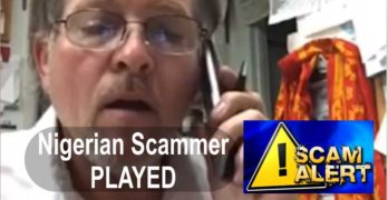 Restaurant owner takes Nigerian scammer trying to rip him off for a ride (VIDEO)