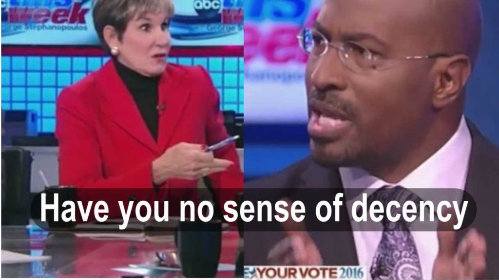 ThisWeek's panelist slammed racist attack on Van Jones: Have you no sense of decency? (VIDEO)