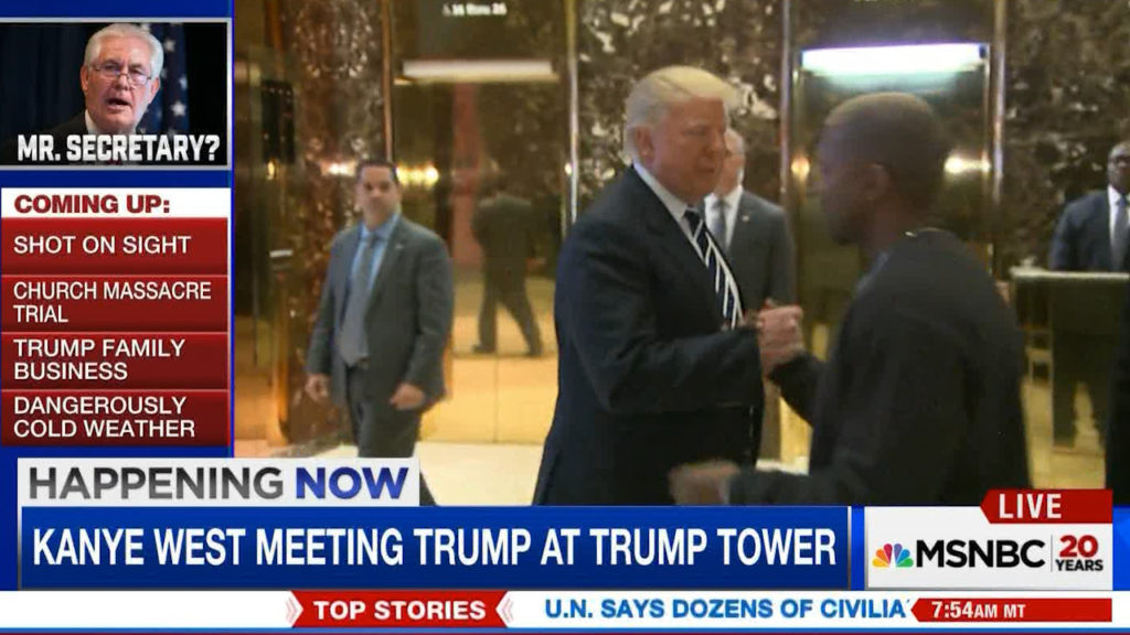 MSNBC Stephanie Ruhle on Trump/ Kanye West photo-op: That is crazy town (VIDEO)