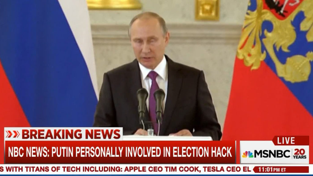 Putin involved in election hack & Trump may have known (VIDEO).jpg