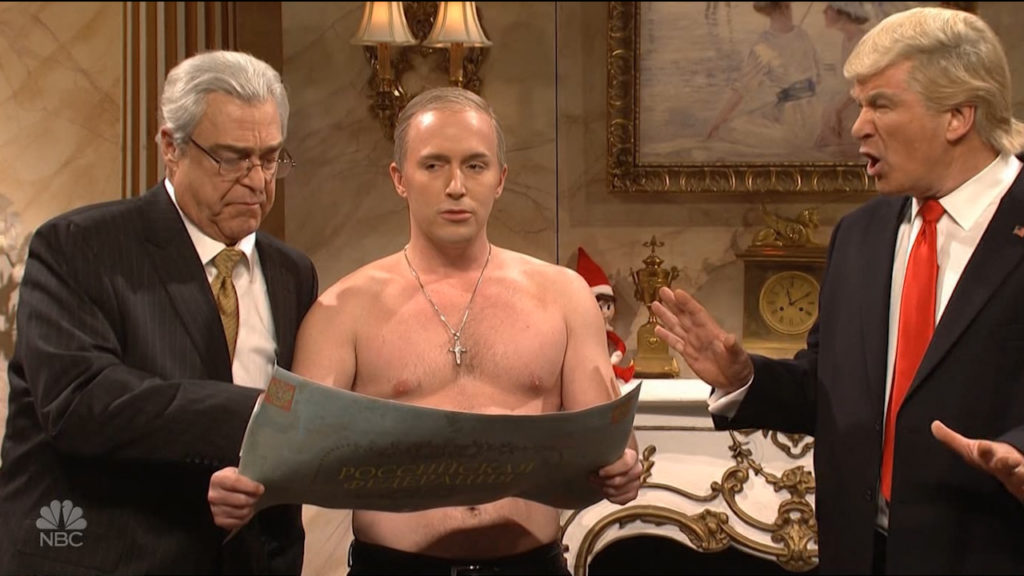 Saturday Night Live Putin skit funny with some inconvenient truths for Trump (VIDEO)