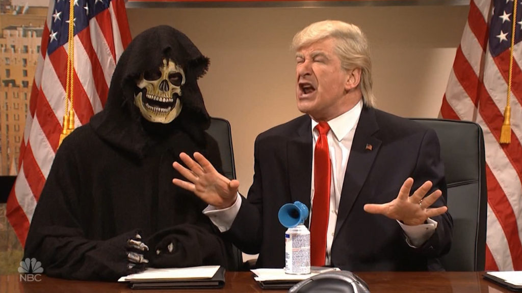 Saturday Night Live had fun with Trump's Twitter obsession while delivering a scary reality (VIDEO)