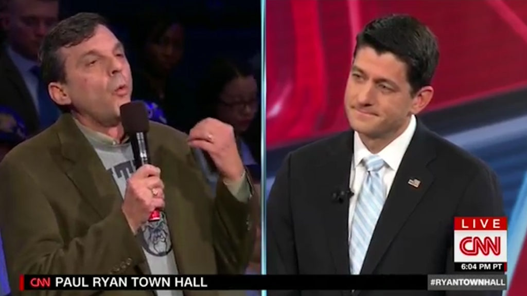 Former Republican who hated Obamacare tells Paul Ryan he now loves as Paul Ryan lies (VIDEO)