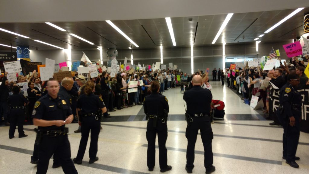 Houston Attorneys vow to stay as long as it takes to free Muslims held at airport (VIDEO)