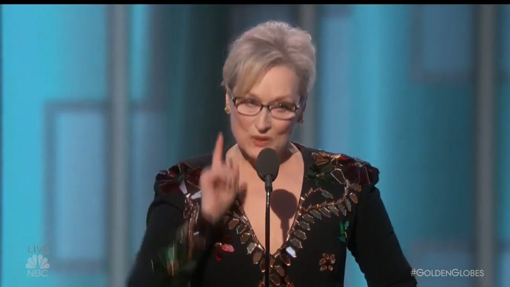 Meryl Streep calls out Trump as she admonished media to do their job (VIDEO)