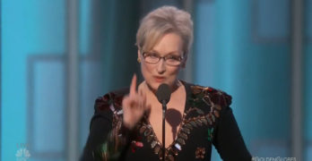 Meryl Streep calls out Trump as she admonished media to do their job (VIDEO)
