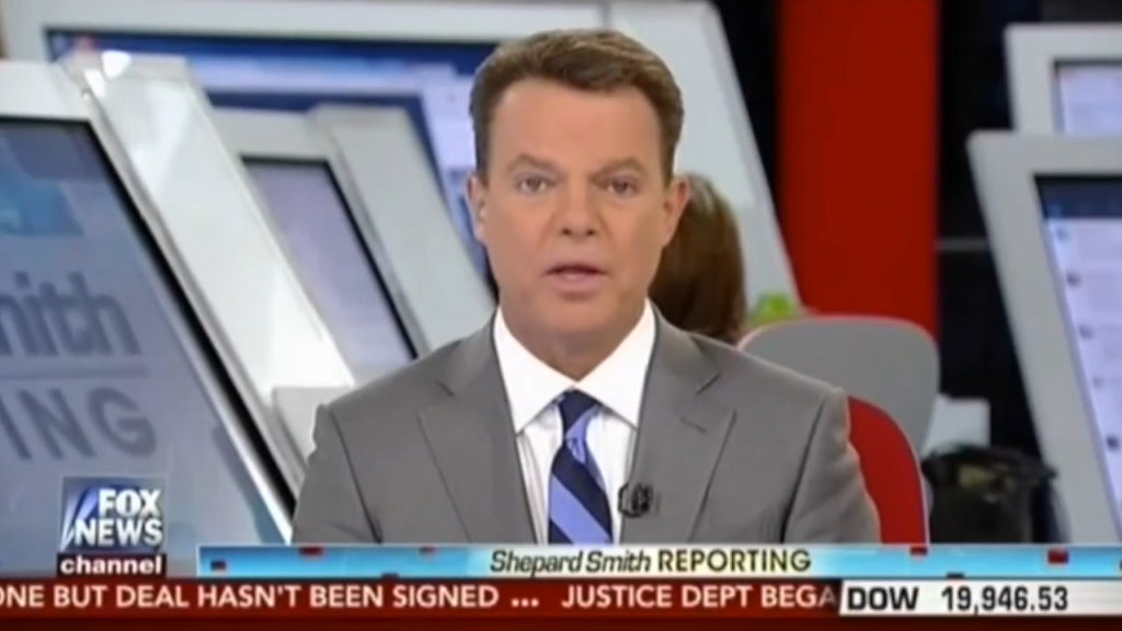 SHOCKING: Fox News Shepard Smith defends CNN against Donald Trump (VIDEO)
