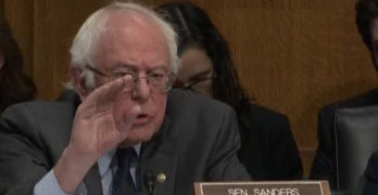 Sanders grills HHS appointee on health care as a right, We are not a compassionate society