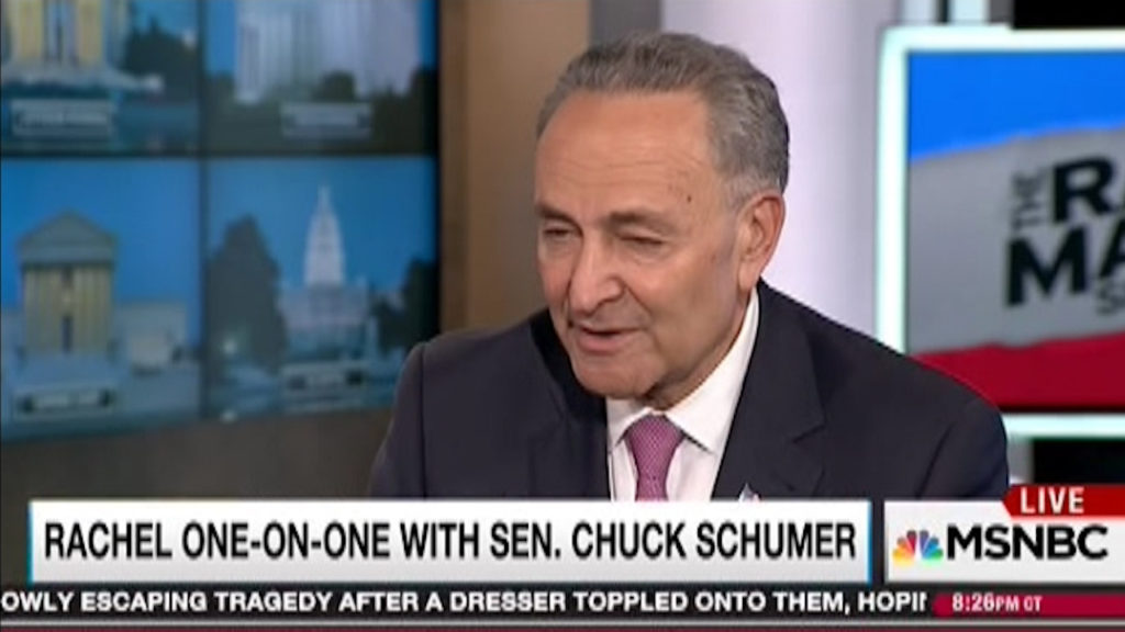Senator Schumer implies Democrats won't allow Supreme Court Justice confirmation (VIDEO)