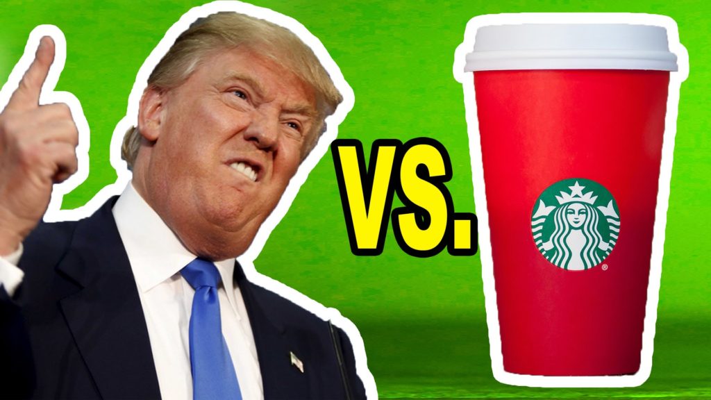 Donald Trump, Starbucks, Howard Schultz
