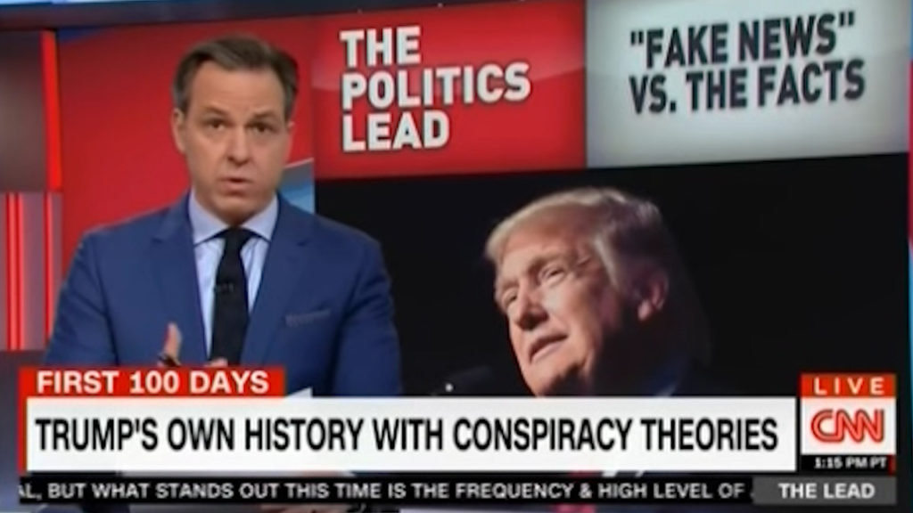CNN Jake Tapper decimates Trump on facts, fake news, and conspiracy stories (VIDEO)