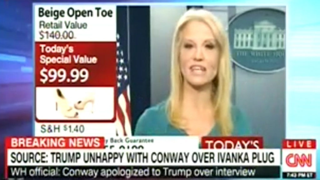Kellyanne Conway seems to believe that if she continues her lies and cons, eventually the news will let her slide by. So far, CNN is not buying it.
