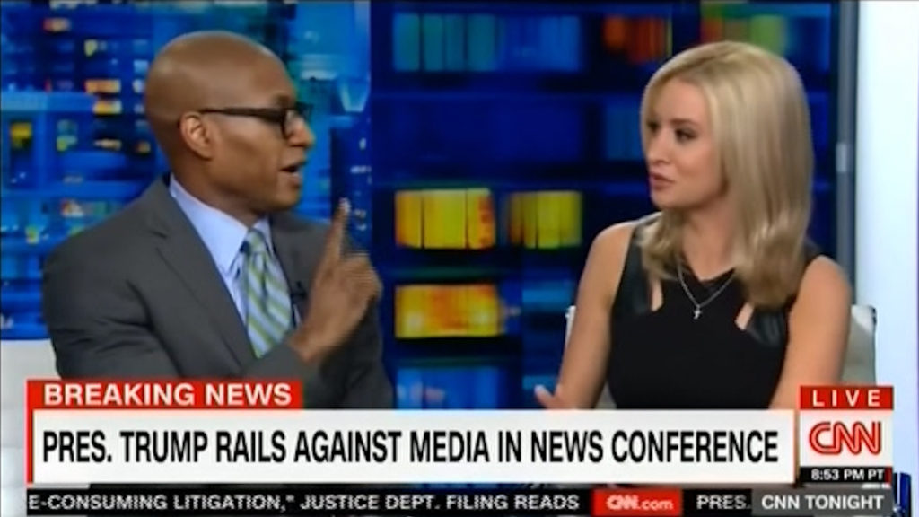 'Don't touch me': Panelist blows up on Trump supporter's microaggression on CNN (VIDEO)