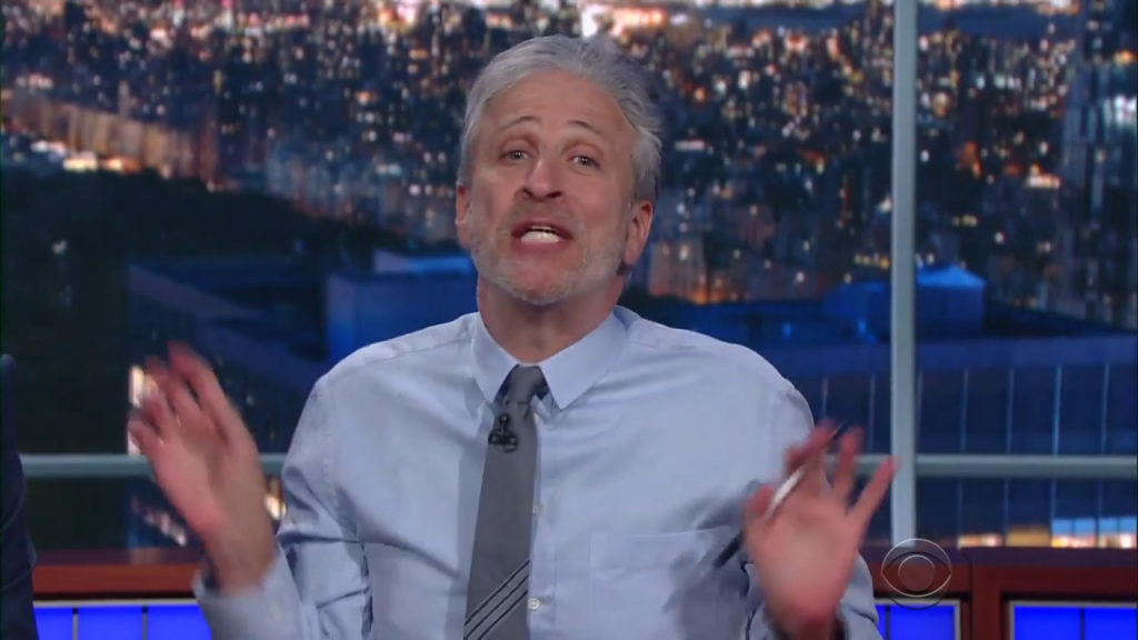 Jon Stewart slams Trump for his lies and gives the media some advice (VIDEO)