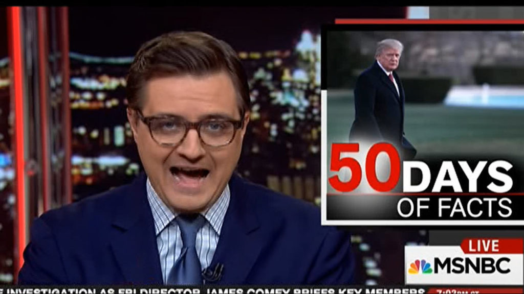 Chris Hayes excoriates Trump: 'The White House is full of it' & 'BS is party of its DNA' (VIDEO)